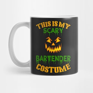 This Is My Scary Bartender Costume Mug